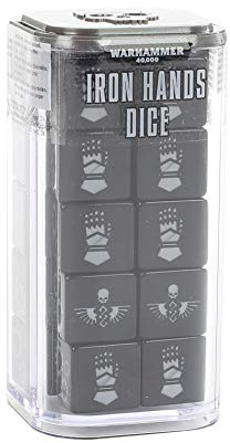 Games Workshop Warhammer Würfel aus Eisen, 40 K