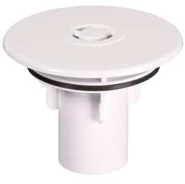 Mcalpine ST90WHTOP + Tube Shower Trap Cover