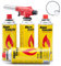 Vulcano - Chalumeau à souder - Allume-gaz - Lampe à souder avec allumage piézoélectrique pour cartouches de gaz (brûleur à souder avec 4 cartouches)