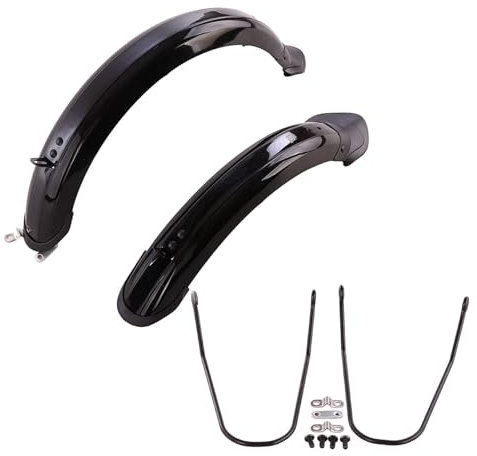 Sharplace Haltbares Faltrad Schutzblech 12 14 Rad Fahrrad Hinten Schutzblech Set Reifenzubehör