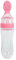 1pcs 90mL Silicone Baby Food Dispensing Spoon Infant Squeeze Feeder Bottle with Spoon and Hygienic Cover,Baby Feeder Bottle Baby Cereal Feeder(Pink)