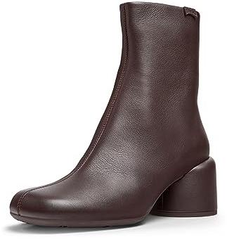 Camper Niki K400712 Women's Ankle Boots, Burgundy 002, 2 UK