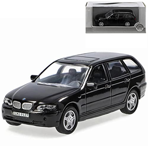 alles-meine.de GmbH B*M*W 3er M3 E46 Kombi Touring Schwarz 1998-2007 1/43 Modellcarsonline Modell Auto Modellcarsonline Modell Auto