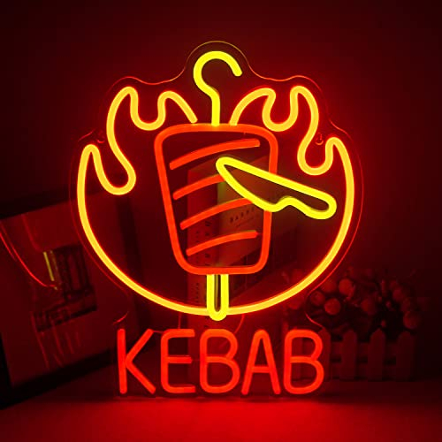 ineonlife Baobab arbre néon LED néon Baobab forme de signe lumineux orange rouge USB pour la décoration murale stand de nourriture restaurant partie barbecue décoration…