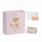 CHARMGIFTBOX 18 x 18 x 7.6cm (7x7x3 Inch) Pink Gift Boxes with Lids, Small Pink Gift Box with Ribbon Card Fancy Gift Wrap Boxes for Anniversary, Bridal Showers, Weddings, Girlfriend, Mother's day