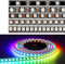 WS2812B WS2812 Digital Flexible Einzeln Adressierbare Pixel Led Streifen RGB LED Streifen 30/60/74/96/144Pixel/Leds/M Band Licht 5V (Black PCB IP30, 5 M 96 Led/M)