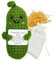 Meanju Positive Kartoffel,Pocket Hug Positive Saure Gurken,Kleine Umarmung Pocket Hug Gurken Glücksbringer,Kreative Plush Plushie,Mutmacher Geschenk,Glücksbringer Beste Freundin