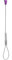 Wild Country Unisex Superlight Rock Klemmkeil, NoColor, 1/Violet