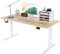 TRIUMPHKEY 140x60cm Scrivania Regolabile in Altezza,Elettrica Scrivania Ufficio con Funzione di Memoria,Standing Desk,Tavolo da Computer,Postazione di Lavoro 71-119 cm（Beige）
