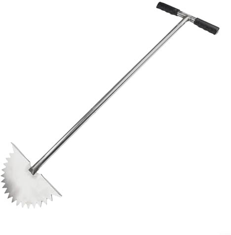 Lawn Edge Border Edging Trimming Cutter Long Handle Half Moon Head Step Turf Edger Manual Gardening Tool Long 39 Inches Handle