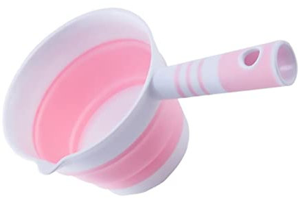 SHOWERORO 1pezzi Cucchiaio Da Pieghevole Per Cucina Paletta Multifunzionale Plastica Con Manico Antiscivolo Facile Da Appendere e Risparmiare Spazio Perfetta Per Frutta e Verdura