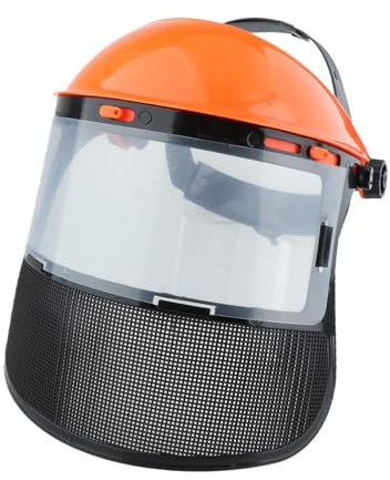 KiBcsLic Gesichtsschutz für Die Forstwirtschaft, Gesichtsschutz für Den Bergbau, Unkrautjäten, Verstellbares Kopfband