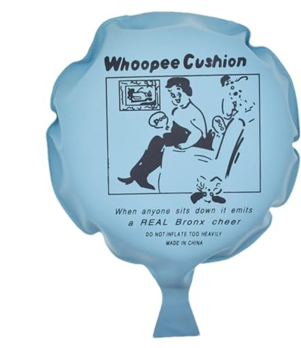 Kissen Fart – Whoopee-Kissen, lustiges Scherzspielzeug | aufblasbares Haustier-Sound-Kissen, klassischer Witz, lustiges Spielzeug, Sound-Effekt, Trick Fools Day Joke Pet Bag Kissen Pra