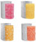 Set di 4 stampi per candele in silicone da versare, stampi per candele fai da te, stampini in silicone per aromaterapia, candele, artigianato (Color-B)
