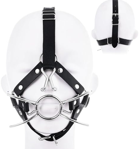 Bdsms Spielzeug Extrem für Frauen Mundspreizer für Sex Halsband Bdsm Knebel Sex Sm Frau Folter Sex Extrem Sklaven Werkzeug Sklave Mundspreizer Zähne Mundknebel Mit Öffnung Bdsm Gag Nose Dilator Mund