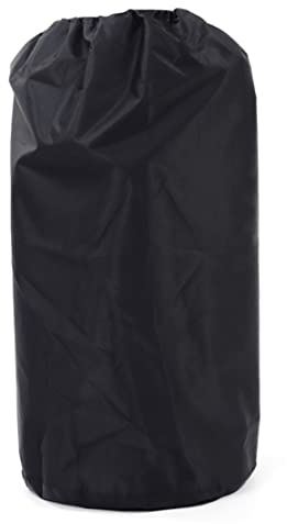 Propane Tank Cover Waterproof Oxford Gas Cylinder Full Cover with Drawstrings Black Gas Cylinder Bottle Camping Supplies Tank