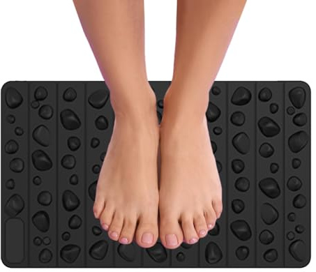 Massagematte für den Fußreflexbereich, Fußmassagematte, Neuropathie | Massagegerät, Rock Rock Mat-Multi-Purpose Foot Massager, Fußreflexzonen durch Beruhigung müder Füße in noch