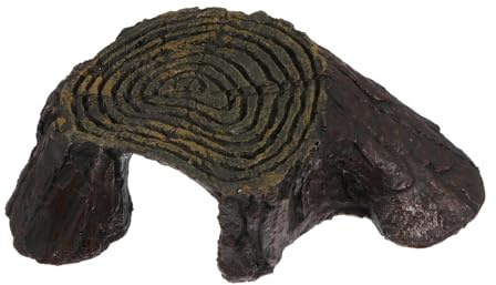 TOGEVAL Schildkröten Kletterplattform Schwimmende Terrassenplattform Resin Aquarium Deko Für Süß Und Salzwasser Aquarien Haustiere