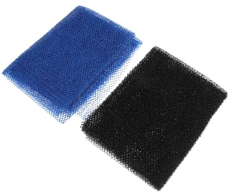 NULYLU 2 Stück Peeling Badetücher mit Streifen aus Chinlon Leichtes Duschhandtuch für Arme und Rücken Komfortabel die Hautpflege zu Hause