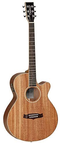 Tanglewood TWU SFCE Union Folk Acoustic Guitar Solid Mahogany - Satin - Cutaway