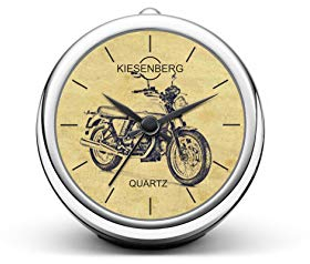 KIESENBERG Design Tischuhr Geschenk für Moto Guzzi V7 Motorrad Fan Uhr T-20421