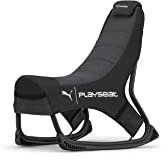 Playseat® | PUMA Gaming Seat | ActiFit Material | MotionForce Stand for Optimal Hold | Multiple Pockets for Easy Access | High Quality Gaming Chair with Best Comfort | Black Edition
