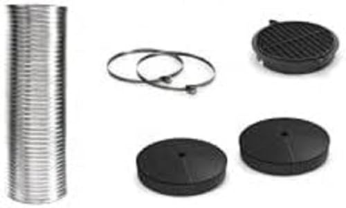 Bosch DWZ0IB0U0, Kit de recyclage pour Hotte, 2 filtres à charbon, tuyau flexible