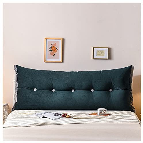 HYHMJ Lang Erwachsene Schlaf Kissen Polster Kopfteil Rückenkissen Lesekissen Positionierung Rückenlehne Lendenkissen, Mit Abnehmbare Abdeckung, Für Tagesbett Etagenbett,H,150 * 55 * 15cm