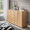 WIEMANN Kiruna Kommode, Eiche, Braun, 141x86x43 cm