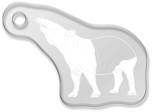 Azeeda 'Malaiischer Tapir' Schlüsselanhänger (AK00071867)