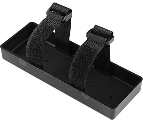 Micvtve RC Battery Tray Battery Box Holder for Axial SCX10 TRX4 D90 1/8 1/10 RC Car Parts Black