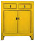 Fine Asianliving Antiker Chinesischer Schrank Gelb Hochglanz B76xT40xH93cm China Chinesischer Schrank Chinesischer Hochzeitsschrank Orientalische Möbel Asiatische