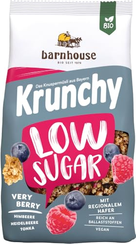 Bio Krunchy Low Sugar Very Berry 2 x 375 g