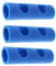 RiToEasysports Connettore per Noodle da Piscina, Connettore per Stick in Schiuma EPE da 3 Pezzi con 2 Fori Trasversali, Accessori per Piscina (Blu)