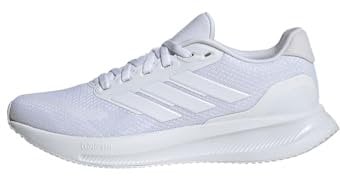 adidas Damen Runfalcon 5 Running Shoes Laufschuhe, Cloud White/Cloud White/Cloud White, 42 2/3 EU