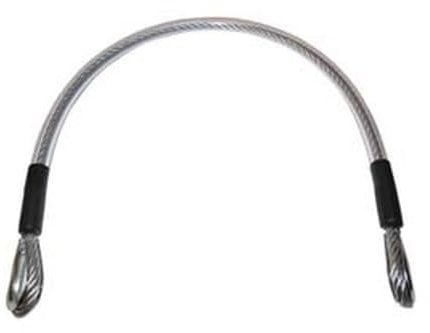 1PEZZO CAVO SICUREZZA ANTICADUTA PER CANCELLI A BATTENTE ART.540 - mm.500