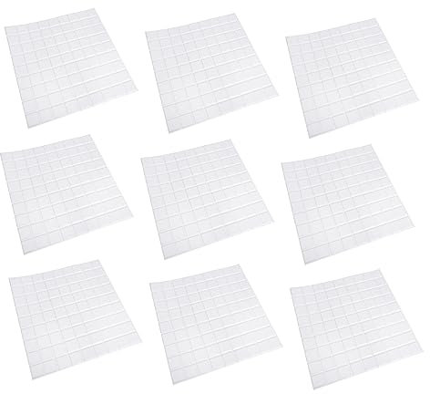 3d Mosaik Selbstklebende Fliesenaufkleber 10 Stück Weiß Pvc