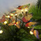 BomKra Solarlampen für Außen Garten,2 Stück 16LED Schmetterling Glühwürmchen Solarleuchten Schmetterlinge Licht Wasserdicht Swinging Gartenbeleuchtung für Fußweg Yard Patio Walkway Decor