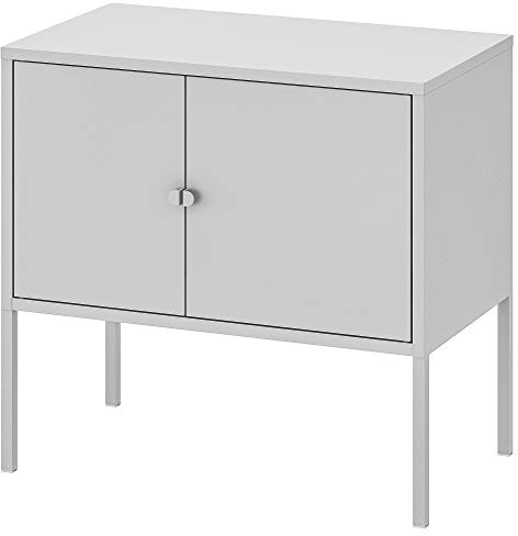 LIXHULT Schrank, 60x35 cm, Metall/Grau