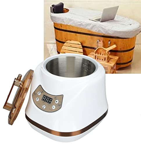Sauna Steamer Pot, 1000W Fumigation Machine, 2L Sauna Generator for Body Detox Weight Loss - Portable Spa Fumigation Machine (220V)