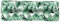 vidaXL Coussin de Palette à Motif de Feuilles 120x40x12 cm Tissu