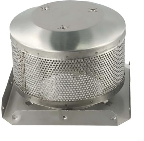 Honseadek Calentador piramidal de cuatro lados de acero inoxidable, calentador de patio, pantalla de lanzamiento y base de malla, adecuado para la mayoría de calentadores de patio piramidales (10 cm)