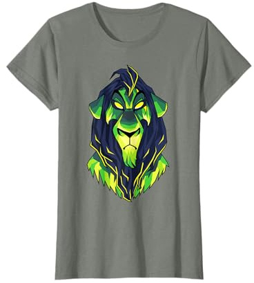 Disney Le Roi Lion Scar Dark Portrait T-Shirt