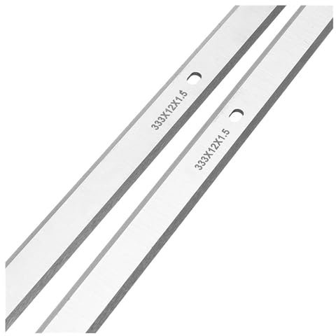 2SET 333x12x1.5mm HSS Planer Blade Replace Industrial Electric Wood Planer Blades Woodworking Tools