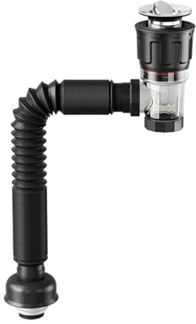Flexibles Abflussrohr Für Waschbecken – 1* Pcs Teleskop-Ablaufschlauch Mit