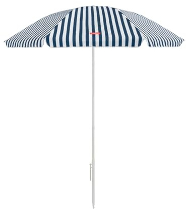 Flamingueo Sombrilla Playa Grande 200x225cm - Parasol con Protección Solar UPF 50+ para Playa, Jardín y Piscina - Orientación y Altura Regulable - Poliéster Waterproof
