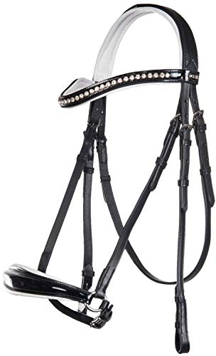 HKM Carolin Pferdeausstattung schwarz/weiß One Size
