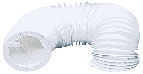 TronicXL Manguera de salida de PVC de 100/102 mm de diámetro, 6 m, para secadora, aire acondicionado, campana extractora, secadora de ropa, manguera de cultivo para salida de aire, 100 mm, accesorio