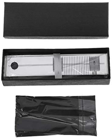 Plattenspieler Phono Phonograph Cartridge Adjustment Lineal Kalibration Gauge LP Stylus Ausrichtung Winkelmesser Werkzeug Spiegel Azimut Kompensation Winkel
