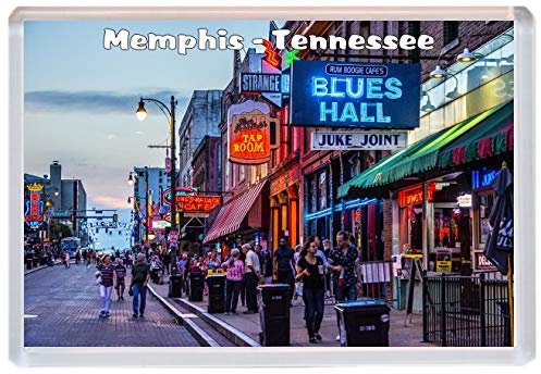 Memphis - Tennessee - USA - Fridge Magnet 96 x 67 mm JUMBO SIZE BBSM1561